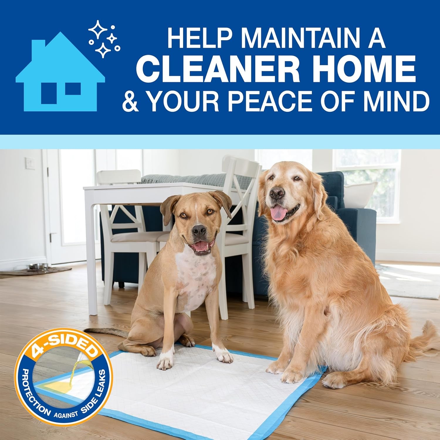 100524768 75-Count Wee-Wee Dog Training Pads, X-Large.